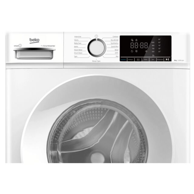 Beko BWC8121W Freestanding 8Kg 1200Rpm Washing Machine - White