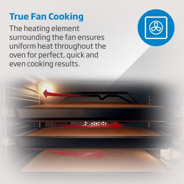 Beko CIFY81X Built In Electric Single Oven - Stainless Steel - A Energy Rated