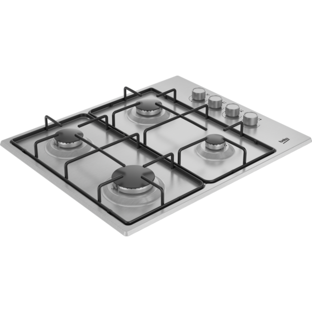Beko CIHYG21SX 61Cm Gas Hob - Stainless Steel