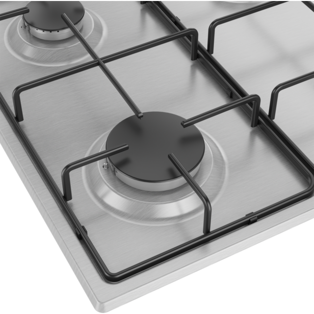 Beko CIHYG21SX 61Cm Gas Hob - Stainless Steel
