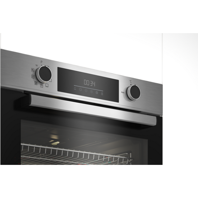 Beko CIMY92XP 59.4cm Built In Electric Single Oven - Stainless Steel