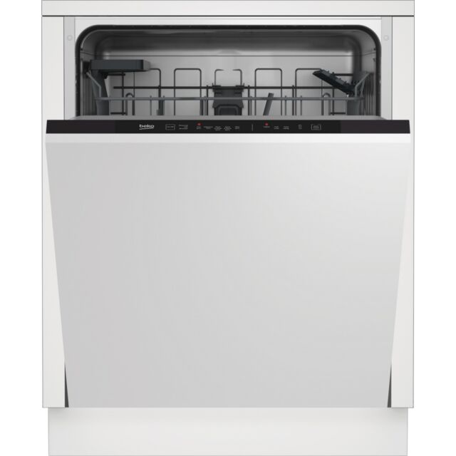Beko DIN15C20 Integrated Dishwasher - Stainless Steel 