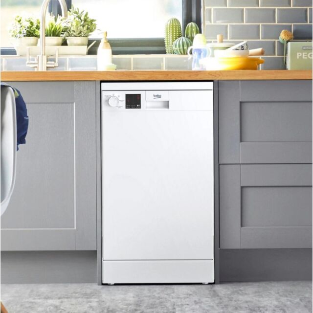 Beko DVS05C20W Slimline Dishwasher - White