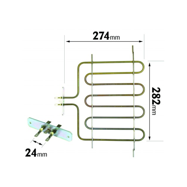Beko Grill Element ELE2069 Pattern Part