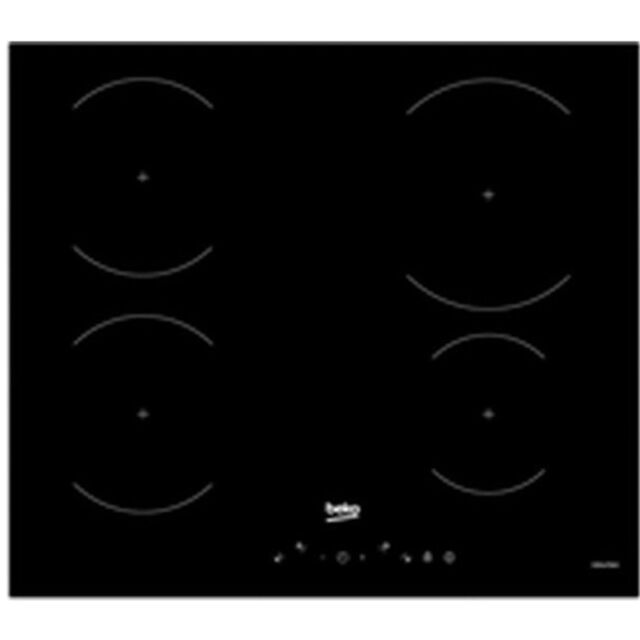 Beko HIIP64430QT 60Cm Induction Hob With Touch Controls - Black