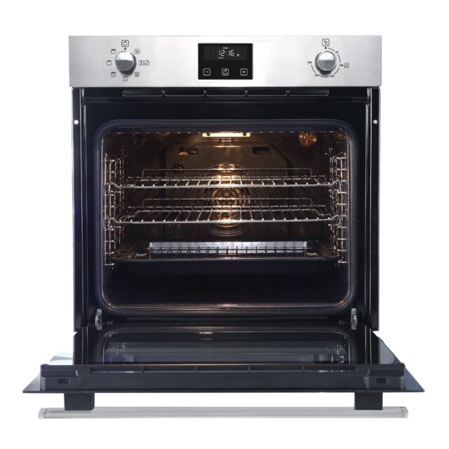 Belling BI602FPCT Single Built In Oven 73L Catalytic Liners, Bluetooth Connectivity, Timer White Led