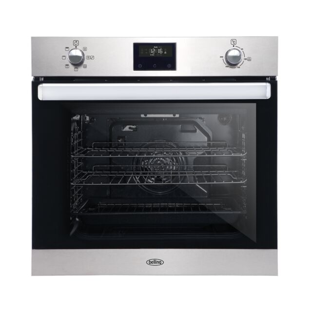 Belling BI602FPCT Single Built In Oven 73L Catalytic Liners, Bluetooth Connectivity, Timer White Led