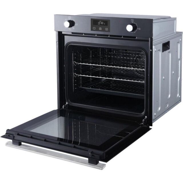 Belling BI602FPCTBLK Built In Single Oven, A Rated, Electric, 73L Capacity, Fan Oven, Variable Inter