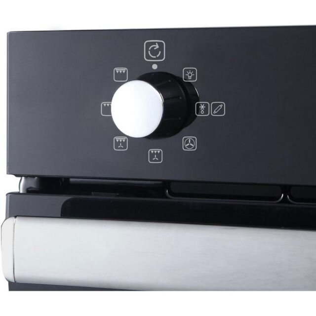 Belling BI602FPCTBLK Built In Single Oven, A Rated, Electric, 73L Capacity, Fan Oven, Variable Inter
