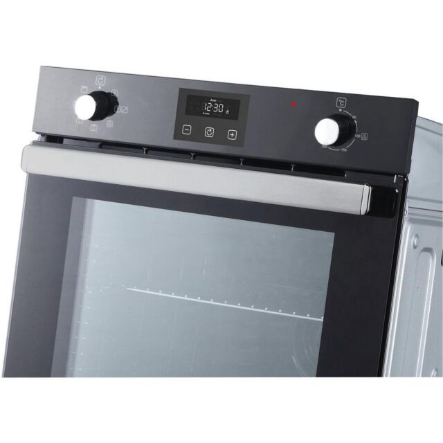Belling BI602FPCTBLK Built In Single Oven, A Rated, Electric, 73L Capacity, Fan Oven, Variable Inter