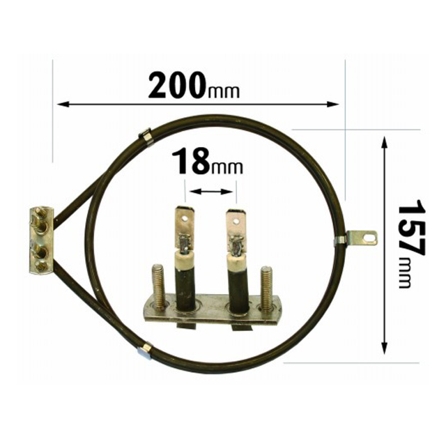 Cooker Fan Oven Element AEG / Beko / Proline 2000W ELE2079