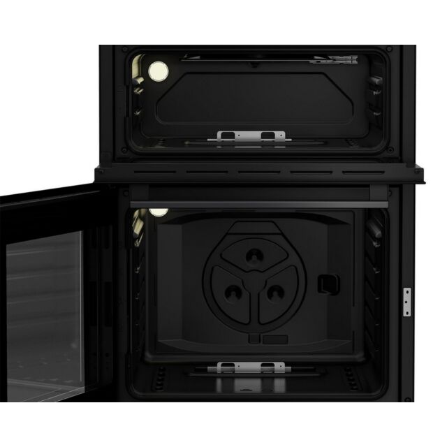 Blomberg GGRN655N 60Cm Gas Double Oven - Anthracite