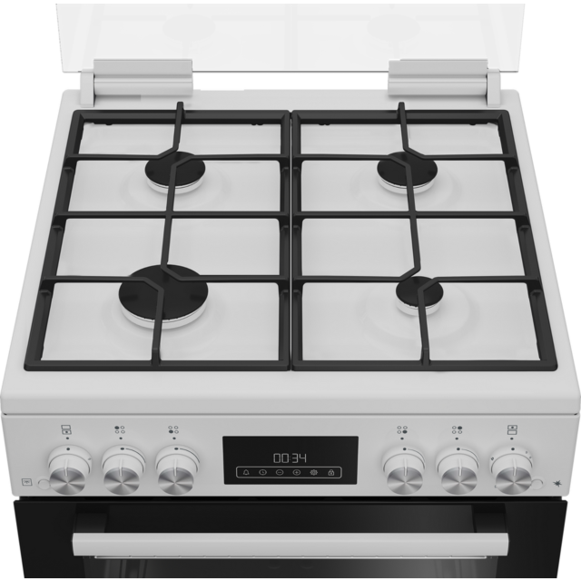 Blomberg GGRN655W 60Cm Gas Double Oven - White