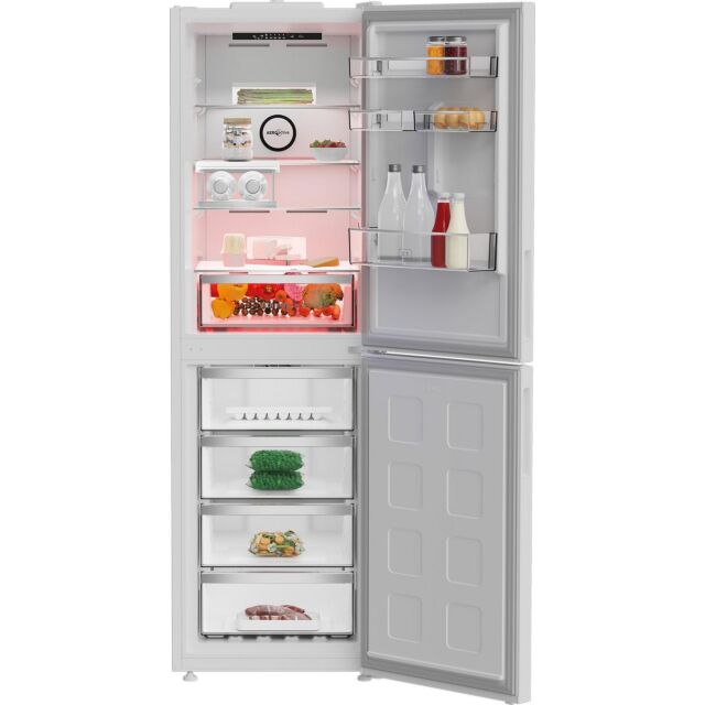 Blomberg KND24692V Vitamincare+ Knd24692v 59.7Cm 50/50 Total No Frost Combi Fridge Freezer - White