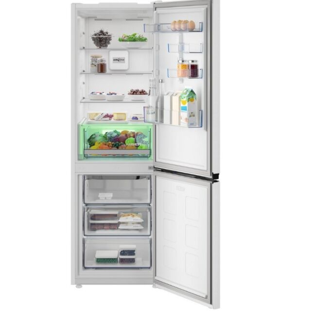 Blomberg KNE24686VW 59.5Cm 60/40 Auto Defrost Fridge Freezer - Inox