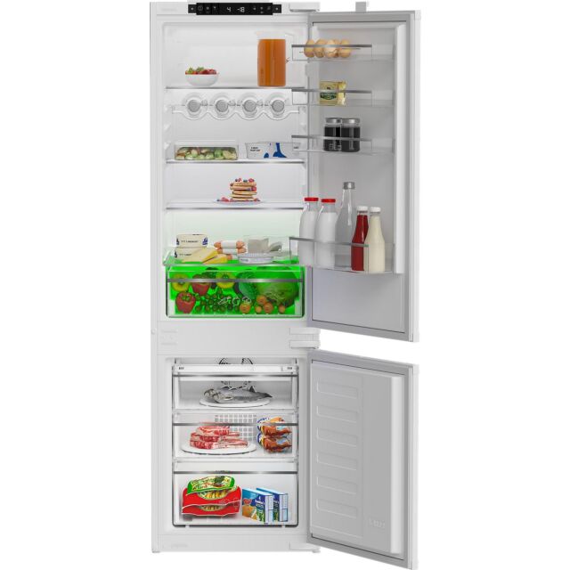 Blomberg KNE4554EVI 54Cm Integrated 70:30 Frost Free Fridge Freezer - White