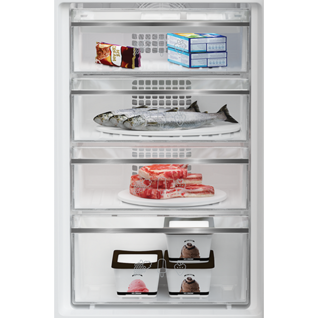 Blomberg KNE4564EVI 54Cm Integrated 50:50 Frost Free Fridge Freezer - Integrated