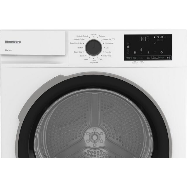 Blomberg LTA18320W 8Kg Heat Pump Tumble Dryer - White