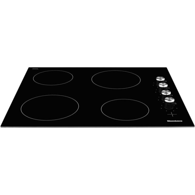 Blomberg MKN24001 Ceramic Hob With Control Knobs and 4 Zones Black