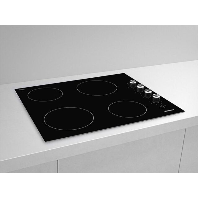 Blomberg MKN24001 Ceramic Hob With Control Knobs and 4 Zones Black