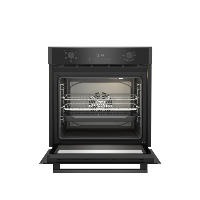 Blomberg ROEN9202DX 59.4cm Built In Electric Single Oven - Dark Steel