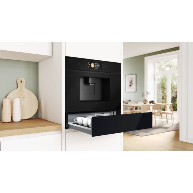 Bosch BIC7101B1B Series 8, Built-in warming drawer, 60 x 14 cm, Black 