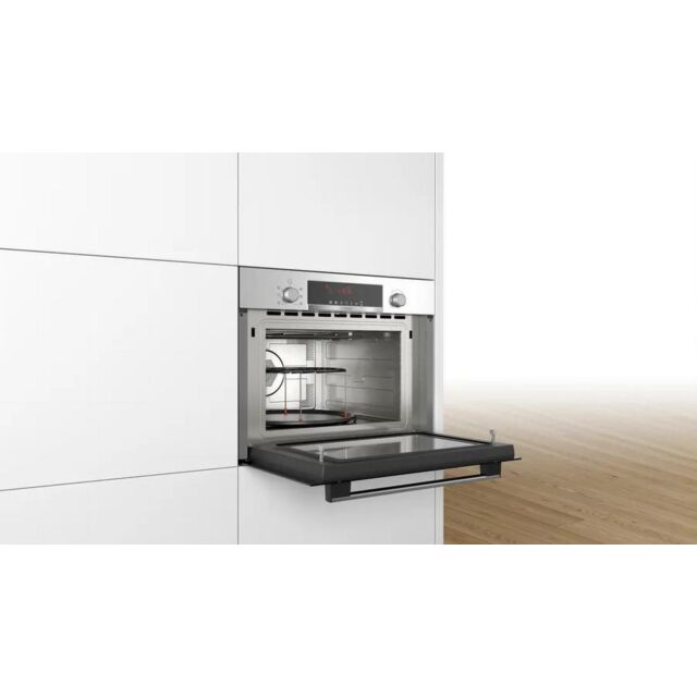 Bosch CMA583MS0B Red display, 3 functions, Microwave: Microwave combination options, AutoPilto15