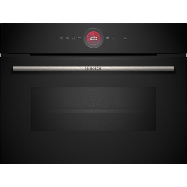 Bosch CMG7241B1B Series 8, Built-in compact oven with microwave function, 60 x 45 cm - Black