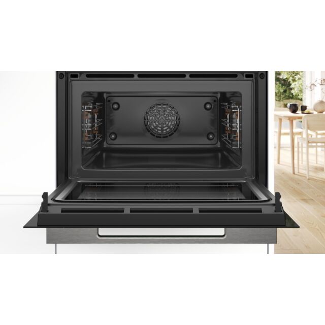Bosch CMG7241B1B Series 8, Built-in compact oven with microwave function, 60 x 45 cm - Black