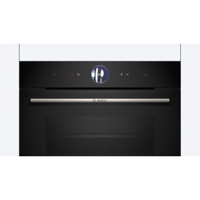 Bosch CSG7361B1 Electronic, 21 functions, inc. Full Steam, Digital Control Ring with TFT touchDispla