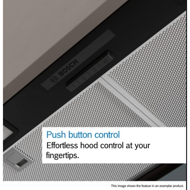 Series 2, Integrated Design Hood, 80 cm, Matt black