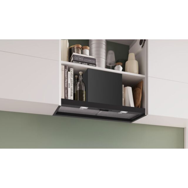 Series 2, Integrated Design Hood, 80 cm, Matt black