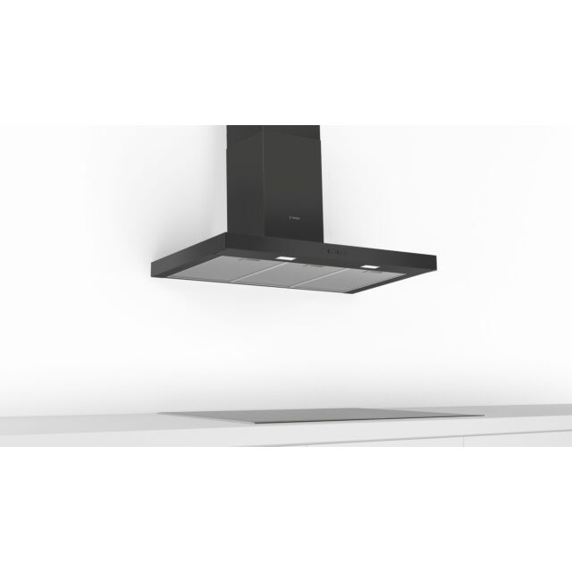 Bosch DWB96BC60B Series 2, Wall Mounted Cooker Hood, 90Cm
