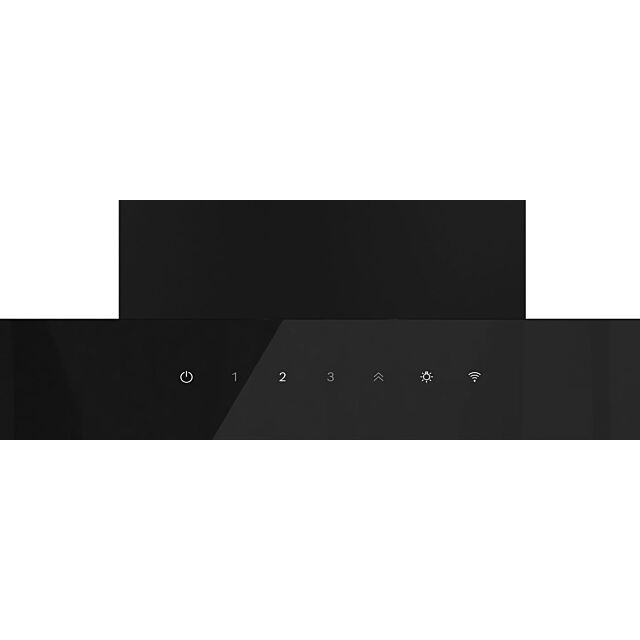 Series 6, Wall-mounted cooker hood, 90 cm, Matt black