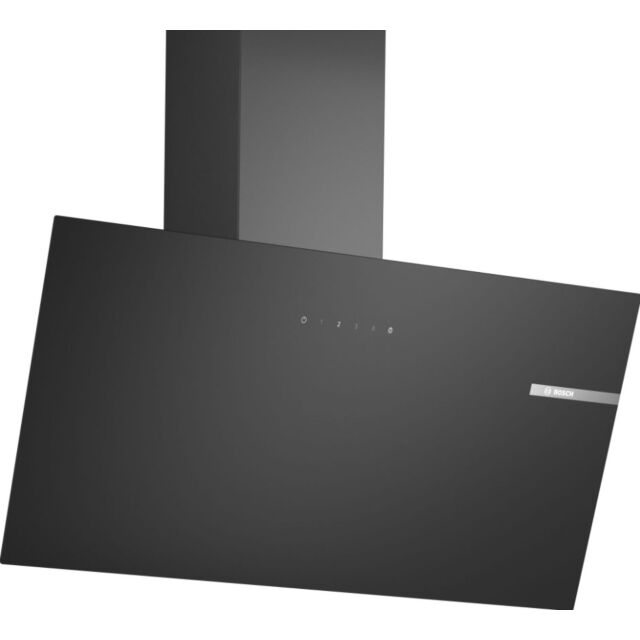 Bosch DWK85DK60B 80cm, Angled Chimney Hood, Touch Control, LED Lights. Optional Standard Recirculati