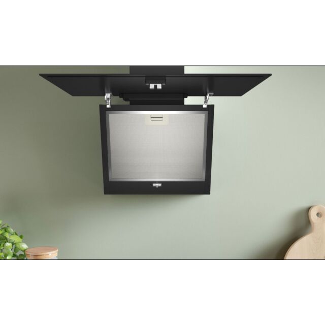 Bosch DWK85DK60B 80cm, Angled Chimney Hood, Touch Control, LED Lights. Optional Standard Recirculati