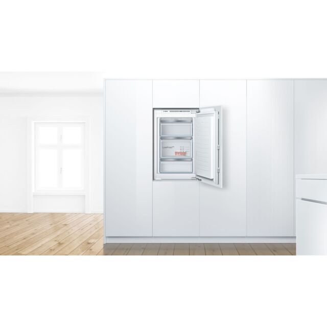 Bosch GIV21AFE0 Series 6, Built-in freezer, 87.4 x 55.8 cm, flat hinge