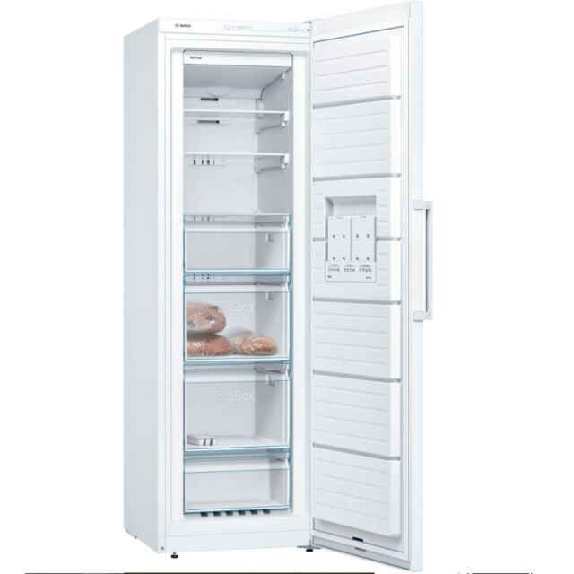 Bosch GSN36VWEPG 186x60 NoFrost Upright Freezer, 7 Compartments including 2 BigBox and EasyAccess Sh
