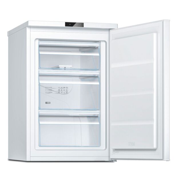 Bosch GTV15NWEBG 85x56cm Undercounter Freezer, 3 Compartments, Integrated horizontal handle, door al