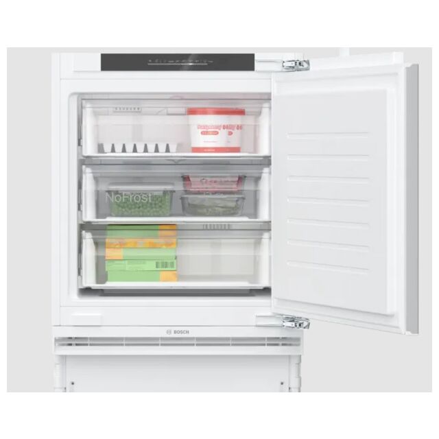 Bosch GUN21VFE0G 82x59.8 noFrost Built Under Freezer, SuperFreeze, 3 drawers