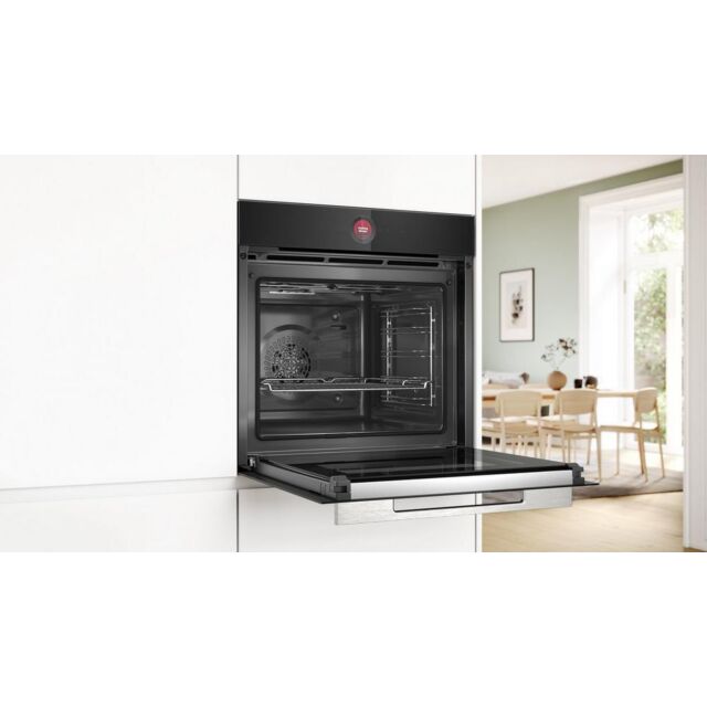 Bosch HBG7741B1B Series 8 built in Single Pyrolytic Oven - Black