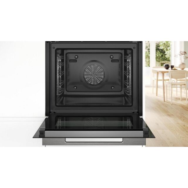 Bosch HBG7741B1B Series 8 built in Single Pyrolytic Oven - Black