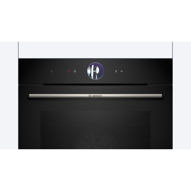 Bosch HBG7764B1B Electronic, 14 functions, Digital Control Ring with TFT touchDisplay Plus, PerfectR