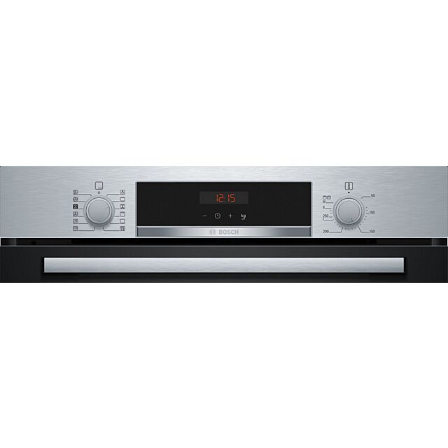 Bosch HQA534BS3B 59.4Cm Built In Electric Single Oven - Stainless Steel
