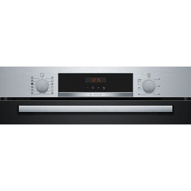 Bosch HQA574BS3B 59.4Cm Built In Electric Single Oven - Stainless Steel