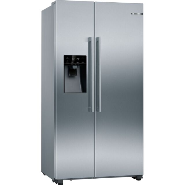 Bosch KAD93AIERG Series 6, American side by side, 178.7 x 90.8 cm, Brushed steel anti-fingerprint