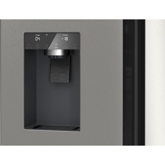 Bosch KFD96APEA Series 6, French Door Bottom Freezer, Multi Door, 183 X 90.5 Cm, Brushed Steel Anti-