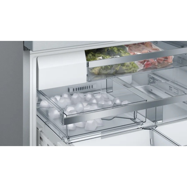 Bosch KFF96PIEP 183 x 91 x 71 FDBM French Door style, pullout bottom freezer drawer, plumbed for ice