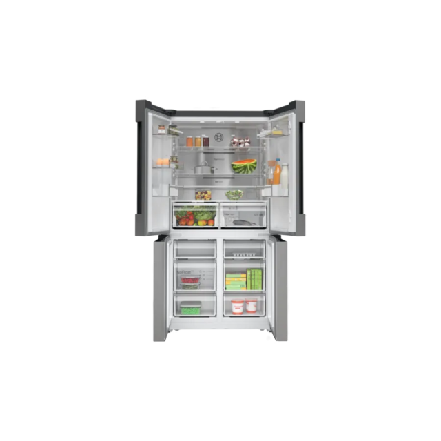 Bosch KFN96APEAG 183 x 91 x 73 Multi Door style, 4 doors, 2 separate noFrost bottom freezer sections