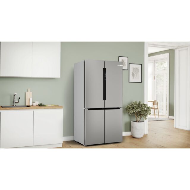 Bosch KFN96VPEAG 183 x 91 x 73 Multi Door style, 4 doors, 2 separate noFrost bottom freezer sections